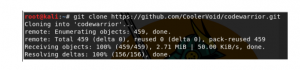 Cloning the repository