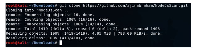 Cloning the repository
