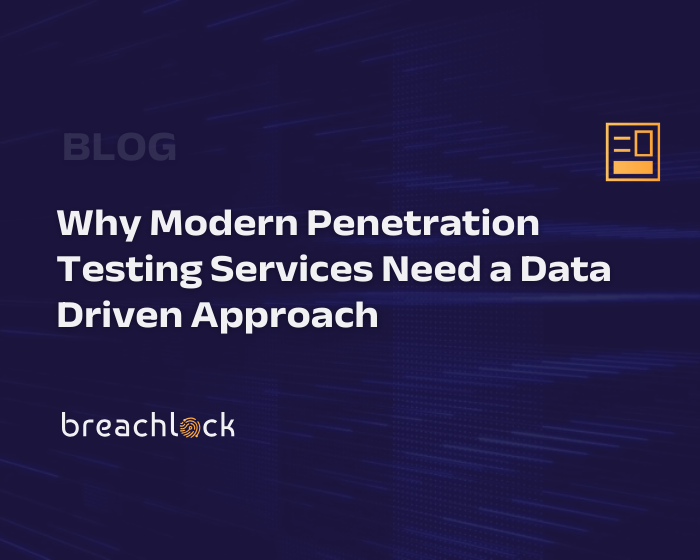 Why Modern Penetration Testing Services Need a Data Driven Approach