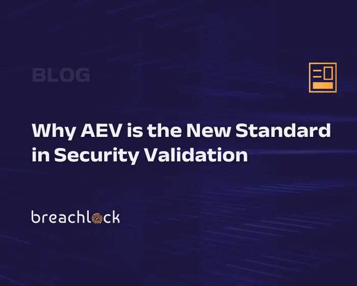 BreachLock Blog Cover Why AEV is the New Standard in Security Validation