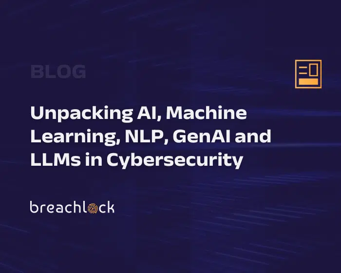 Blog Cover Unpacking AI, Machine Learning, NLP, GenAI and LLMs in Cybersecurity