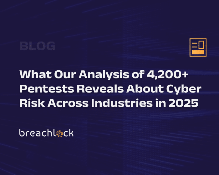 Blog Cover What Our Analysis of 4,200+ Pentests Reveals About Cyber Risk Across Industries in 2025