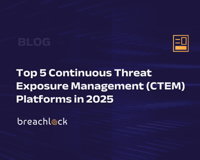 Blog Cover - Top 5 Continuous Threat Exposure Management (CTEM) Platforms in 2025