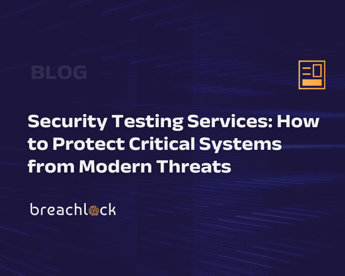 Security Testing Services How to Protect Critical Systems from Modern Threats