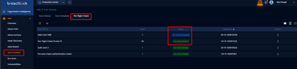 BreachLock NGPTaaS v4.5.1 Release: Smarter Web Scans with Pre-Scan Checks