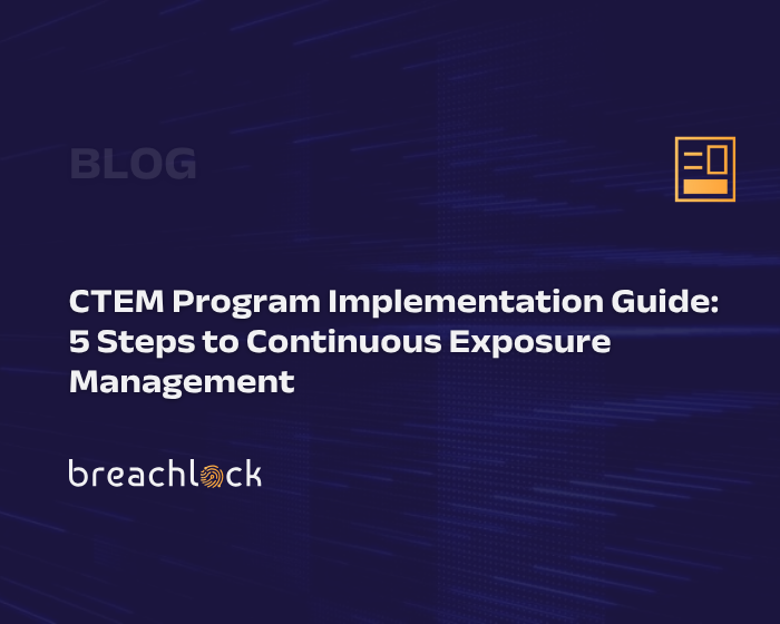 CTEM Program Implementation Guide 5 Steps to Continuous Exposure Management