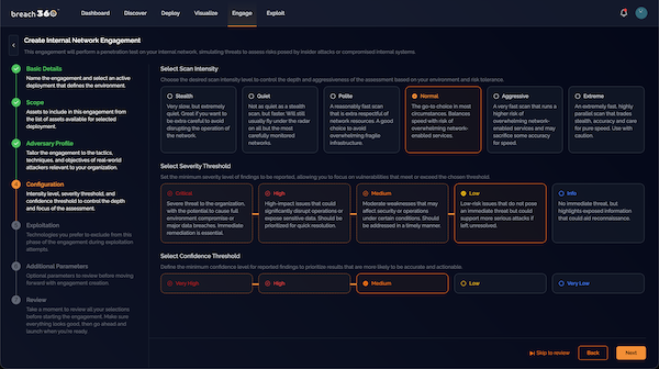 Configure Engagements